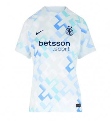 Inter Milan Nicolo Barella #23 Udebanetrøje Dame 2025-26 Kortærmet